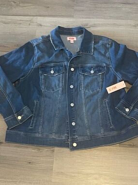 EVRI Denim Jean Jacket 1x